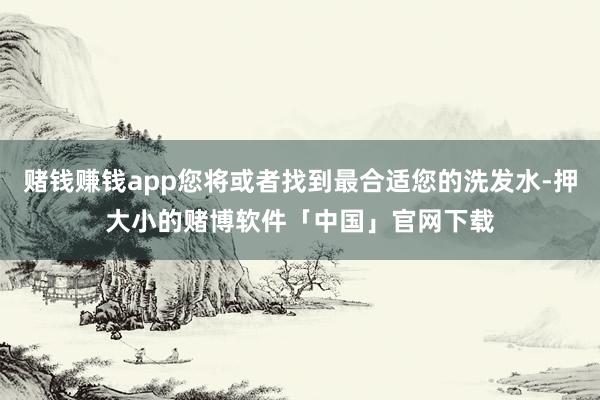 赌钱赚钱app您将或者找到最合适您的洗发水-押大小的赌博软件「中国」官网下载